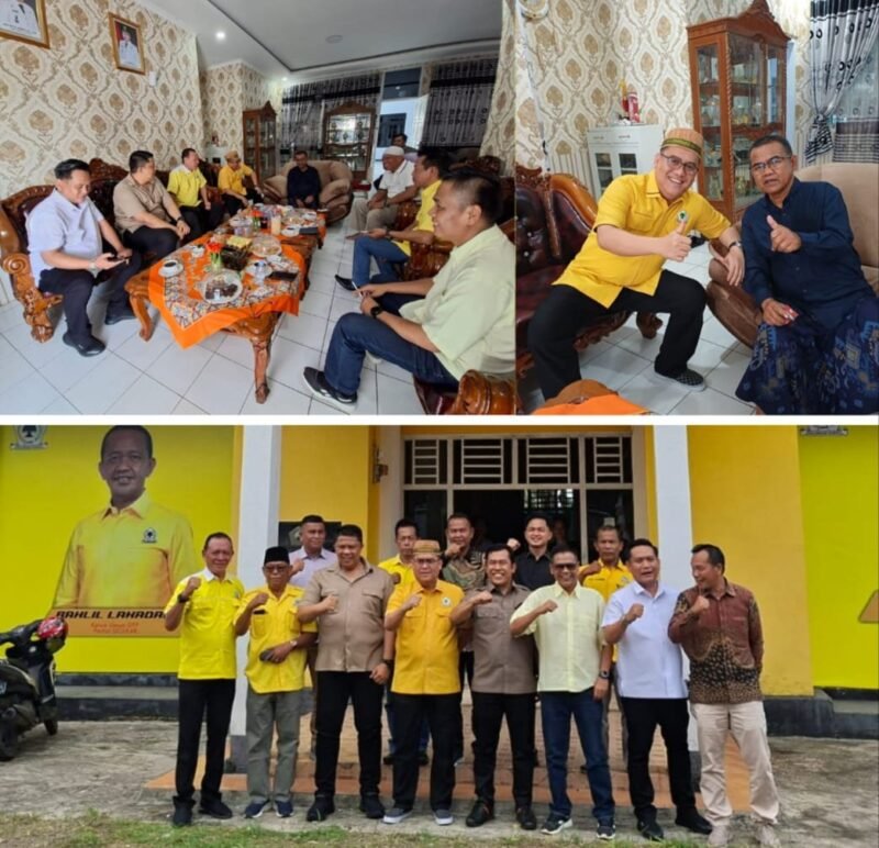 Ketua DPD Partai Golkar Provinsi Bengkulu, Syamsurachman saat melakukan konsolidasi ke Bengkulu Utara, Selasa (4/11/25)(foto: Mahmud Yunusrakyatmerahputih.com/)
