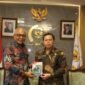 Ketua DPD RI, Sultan B. Najamudin, bersama Ketum PWI Pusat, Akhmad Munir dan jajaran pengurus PWI saya audiensi di Gedung DPR/MPR RI, Jumat (21/11).