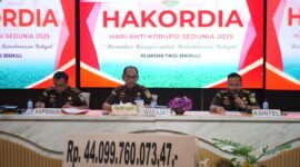 Ekspose Kejati terkait penanganan kasus Korupsi sepanjang satu tahun