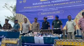 Pemusnahan Rokok ilegal, salah satu bentuk pengawasan peredaran Rokok Ilegal