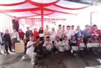 Gubernur Helmi Hasan, Hadiri syukuran Jalan Mulus di SMA Negeri 1 Kepahiang, Selasa 30 Desember 2025.