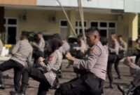 Latihan bela diri menjadi bekal penting bagi personel Samapta Polda Bengkulu dalam menghadapi situasi berisiko saat menjalankan tugas kepolisian.