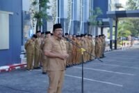 Wakil Gubernur Bengkulu Mian menegaskan ASN harus hadir langsung membantu masyarakat dalam Apel Perdana Tahun 2026 Pemprov Bengkulu.