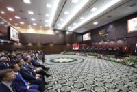 Mahkamah Konstitusi mencatat tingkat kepercayaan publik 72,4 persen. Transformasi digital dan integritas jadi kunci penguatan lembaga.  sumber Foto :