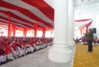 Ceramah Ustaz Ucay menjadi magnet ribuan jemaah dalam Tabligh Akbar Pengajian Merah Putih di Bengkulu untuk menyambut Ramadan dan memperkuat iman.