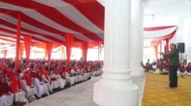 Ceramah Ustaz Ucay menjadi magnet ribuan jemaah dalam Tabligh Akbar Pengajian Merah Putih di Bengkulu untuk menyambut Ramadan dan memperkuat iman.