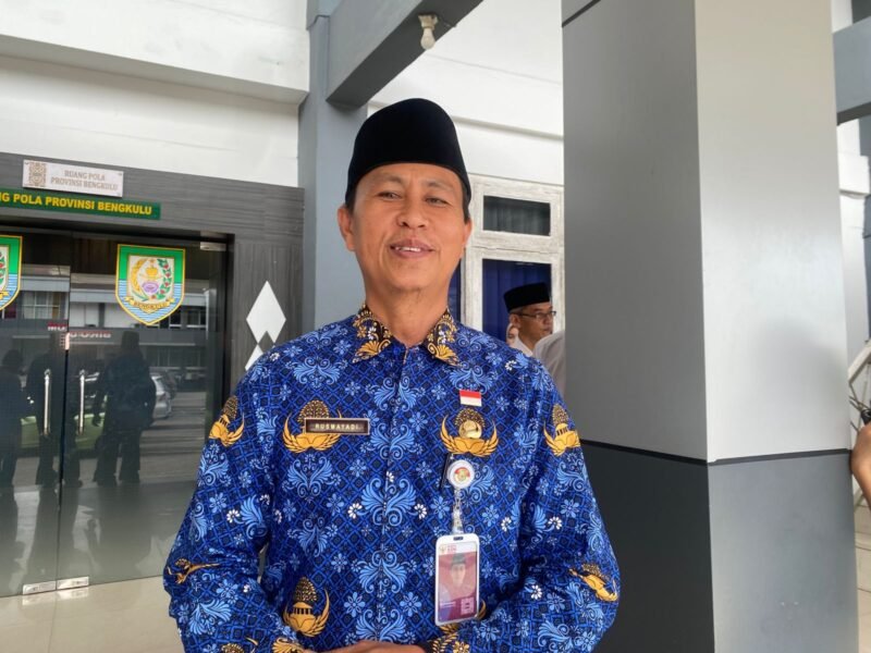 Kadis BKD Rusmayadi menyatakn Pemprov Bengkulu mempercepat pengisian jabatan OPD yang kosong. BKD Bengkulu masih berkoordinasi dengan BKN untuk proses seleksi terbuka tiga OPD strategis. -- FOTO  : Handi Pratama//MBG