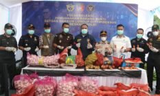 Ribuan Kilogram Bawang Ilegal Dimusnahkan, Polri Tegaskan Perang Melawan Penyelundupan