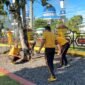 Polres Lebong menata area pelayanan SPKT dan SKCK agar lebih bersih, nyaman, dan ramah bagi masyarakat dalam Gerakan Indonesia Asri 2026. (JUMAT-22-05--2026)-- FOTO: IST//MBG.