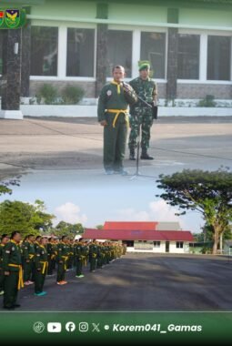 Danrem 041/Gamas Awasi Langsung Latihan Bela Diri Prajurit, Wujud Komitmen Pembinaan Satuan