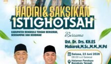 Pemkab Bengkulu Tengah menghadirkan KH ES Mubarok dari Jawa Barat untuk memperkuat nuansa religius dalam peringatan HUT ke-18 Kabupaten Bengkulu Tengah.