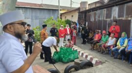 Korban kebakaran Pengantungan mengaku mendapat semangat setelah Gubernur Bengkulu Helmi Hasan datang dan memastikan bantuan bagi 24 rumah terdampak.