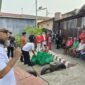 Korban kebakaran Pengantungan mengaku mendapat semangat setelah Gubernur Bengkulu Helmi Hasan datang dan memastikan bantuan bagi 24 rumah terdampak.