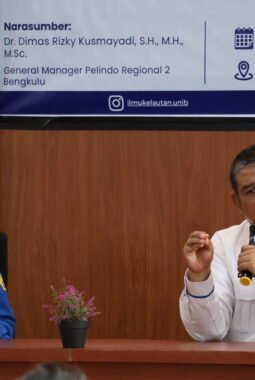 Bekal dari Pelabuhan untuk Kampus, GM Pelindo Bengkulu Ajak Mahasiswa UNIB Bermimpi Besar