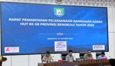 Semarak Merah Putih 2026 membuka ruang promosi dan transaksi UMKM Bengkulu pada 9–19 November di Sport Center Pantai Panjang.
